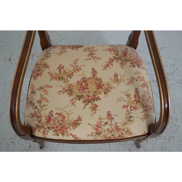 Pair Hickory Chair Regency Style Mahogany Armchairs For Sale - Image 10 of 18