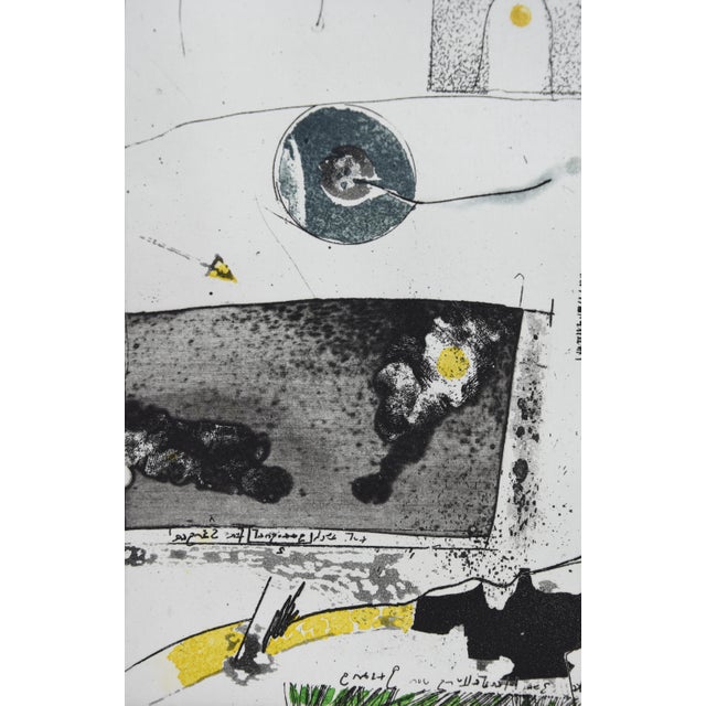 Armin Sandig, Small Contribution to the Production of Song, 1978, Etching For Sale - Image 7 of 10