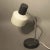 1950s Gray and White Metal Table Lamp, 1950s For Sale - Image 5 of 6