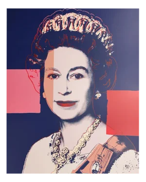 Andy Warhol, Queen Elizabeth II 337, Screenprint