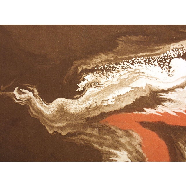 1990s Robert Katona "Evolution" Hand Signed LTD Edition Fine Art Etching Abstract For Sale - Image 5 of 5