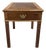Vintage Hickory Chair Mahogany Side Table, James River Collection For Sale