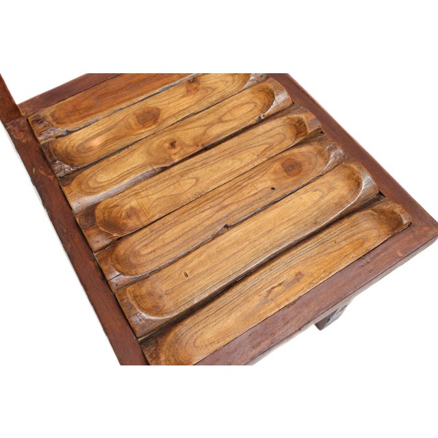 Farmhouse Solid Wood Chairs, Set of 8 For Sale - Image 4 of 11