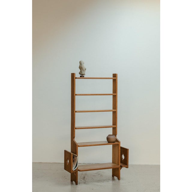 Shelving Unit by Guillerme and Chambron for Votre Maison, France, 1960s For Sale - Image 13 of 13