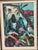Eric Lo, Villagers II, 1950s, Oil on Canvas, Framed For Sale - Image 8 of 10
