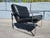 1970s Jørgen Lund & Ole Larsen Pair of Lounge Chairs in Black Leather For Sale - Image 15 of 18