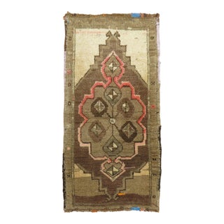Early 20th Century Anatolian Turkish Rug - 3' x 3' For Sale