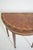 Half Moon Console Table in Wood For Sale - Image 5 of 6