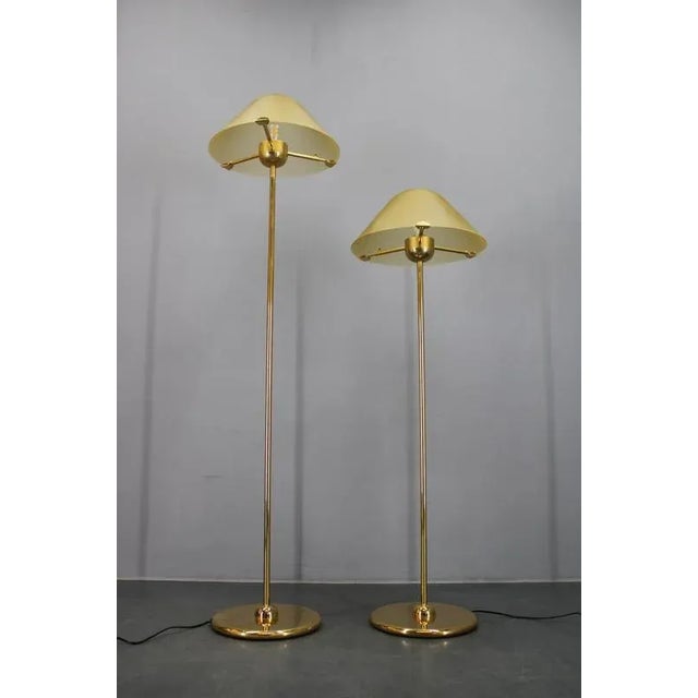 Floor Lamps in Brass Finish from VeArt, 1980s, Set of 2 For Sale - Image 4 of 18