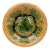 Large French Majolica Strawberries Plate, Circa 1890 For Sale