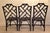 Vintage Chinese Chippendale Organic Bamboo Dining Chairs -Set of 6 For Sale - Image 9 of 18