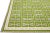 Green Modern Swedish Style Handmade Oversize Wool Rug With Geometric Design For Sale - Image 4 of 7