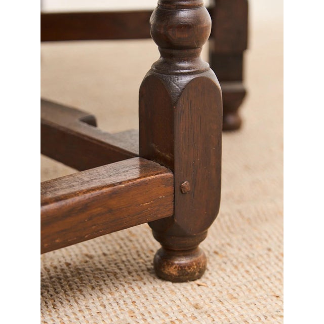 Antique Drop Leaf Dining Table For Sale In Los Angeles - Image 6 of 11