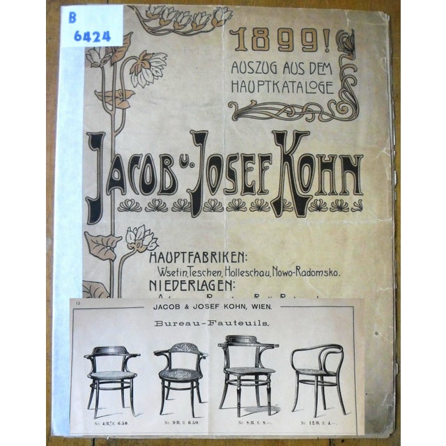 Initially classified as an office chair (No. 712 at Kohn from 1898, then No. 9/109 at Thonet from 1904), it became a...