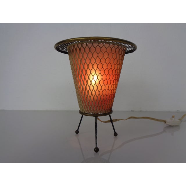 Metal Tripod Table Lamp, Germany, 1950s For Sale - Image 4 of 18