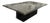 Lemurian Blue Granite Opalized Granite Coffee Table For Sale