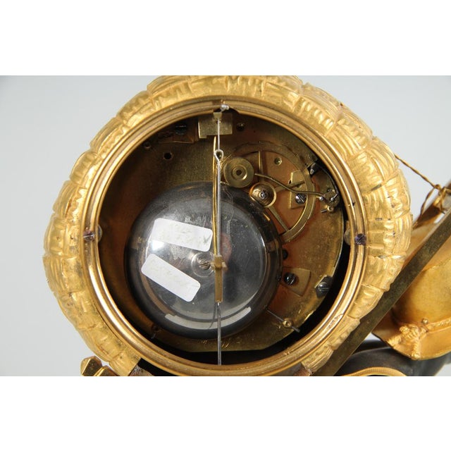 Early 19th Century French Mantel Clock, 1810s For Sale - Image 11 of 13