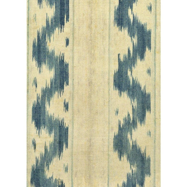 Mind the Gap Vintage Ikat Wallpaper, Sample For Sale