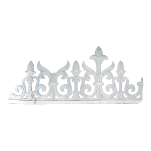 18th C. French Sculptural Zinc Element