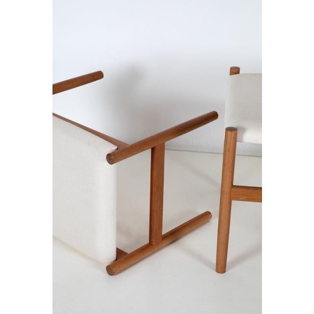 Set of Stools by Hugo Frandsen for Spottrup Stolefabrik, Denmark, 1960s For Sale - Image 5 of 9