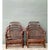 Late 20th Century Vintage High Back Brighton Rattan Lounge Chairs - A Pair For Sale - Image 5 of 13