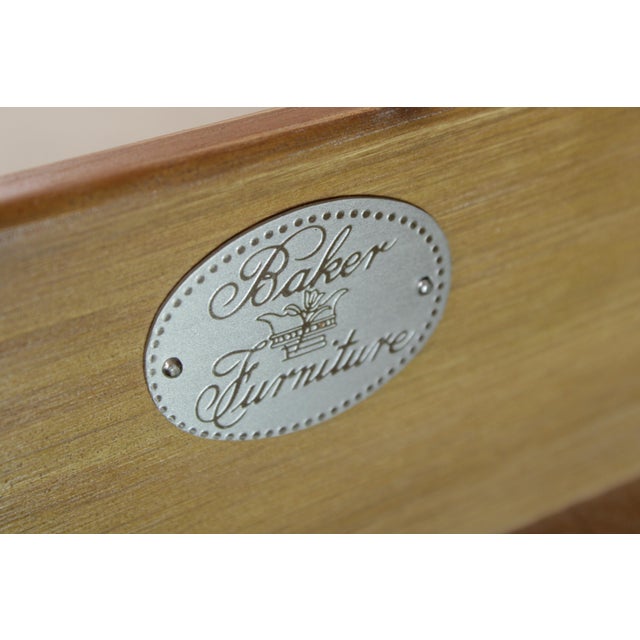 Baker George II Walnut Secretary Desk For Sale - Image 17 of 17
