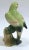 Vintage Ceramic Parrot Sculpture For Sale - Image 4 of 7