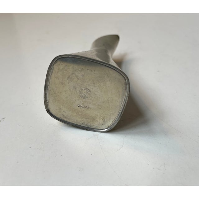 Mid-Century Norwegian Pewter Vase from Brøderne Mylius, 1950s For Sale - Image 6 of 8