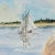 Framed Ray Prosser "Our Quiet Morning, Bass Harbor Head" Watercolor Painting For Sale - Image 4 of 11