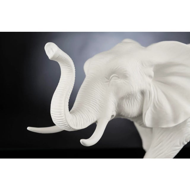 Contemporary Italian Ceramic African Mother Elephant Sculpture from VGnewtrend For Sale - Image 3 of 5