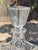 Elegant Crystal Clear Industries crystal decanter in the discontinued Monarch pattern. The Monarch pattern features a...