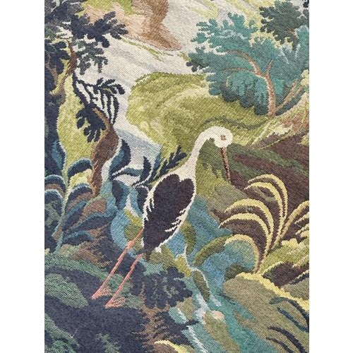 Mid-Century French Aubusson Style Jacquard Halluin Tapestry, 1960s For Sale - Image 10 of 18