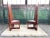 Frank Lloyd Wright Frank Lloyd Wright Style Studio Craft Mid Century Triange / Tripod Accent Chair- Sold Individually For Sale - Image 4 of 9