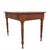 Antique Solid-Wood Writing Desk With Turned Legs and Drawer For Sale - Image 18 of 18