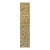 3x22 Sandstone Serenity Beige Abstract Geometric Handmade Ningxia Runner Rug For Sale