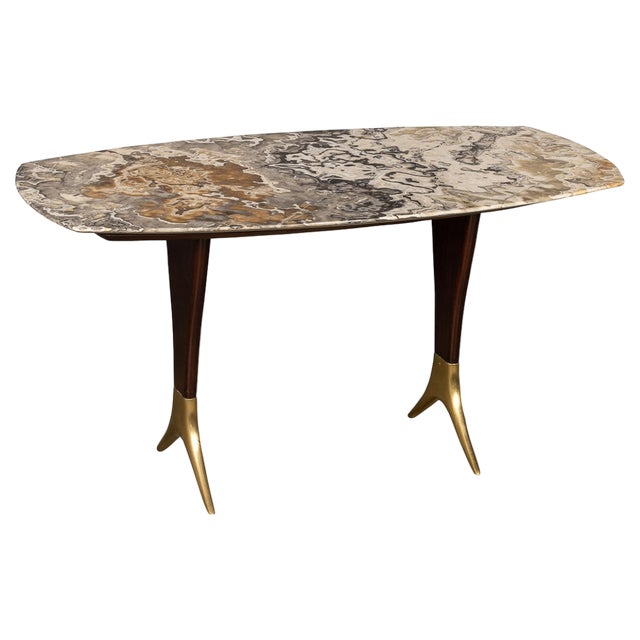 20th Century Italian Marble Coffee Table, 1950s For Sale