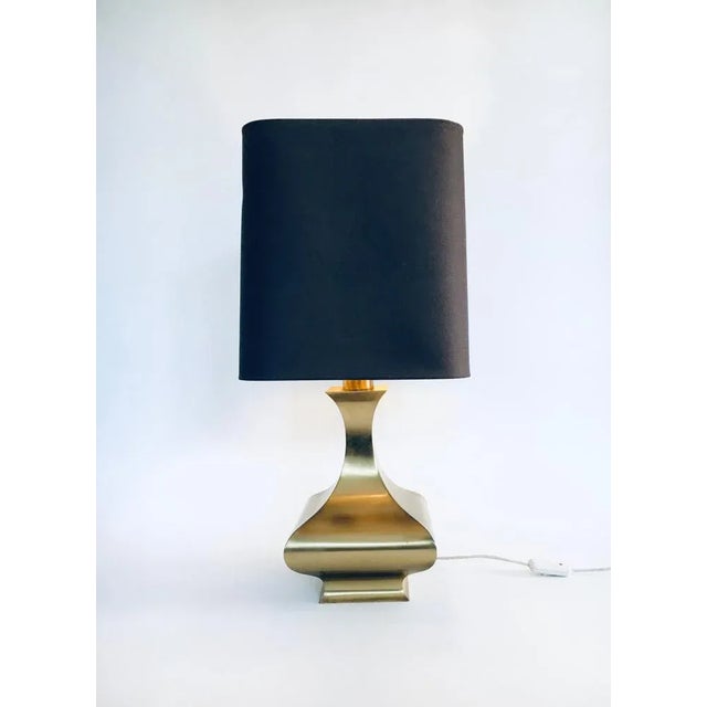 Hollywood Regency Style Brass Table Lamp, 1970s For Sale - Image 11 of 12