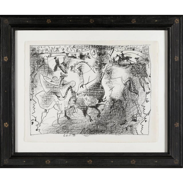 Pablo Picasso, La Pique, 1950, Original Signed and Limited Lithograph For Sale - Image 7 of 7