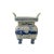 Blue White Oriental Scenery Ding Shape Incense Holder Porcelain Pot For Sale In San Francisco - Image 6 of 6