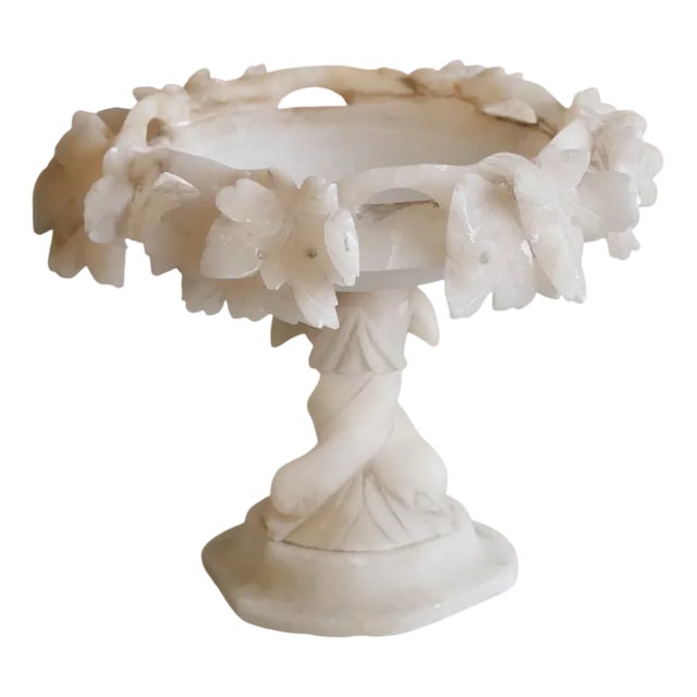 Antique Italian Alabaster Centerpiece, 1890s For Sale