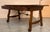 Brown 20th Century Solid Walnut Baroque Lyre-Leg Trestle Refectory Desk Writing Table For Sale - Image 8 of 11