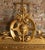 Wood Gold Leaf Wooden Mirror from an Tuscan Villa, 1850s For Sale - Image 7 of 11