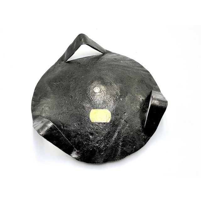 Gray German Brutalist Candleholder from GK Bigt Kunsthandwerk, 1970s For Sale - Image 8 of 9