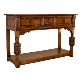 Late 19th Century Ipswich Oak Pot Board For Sale
