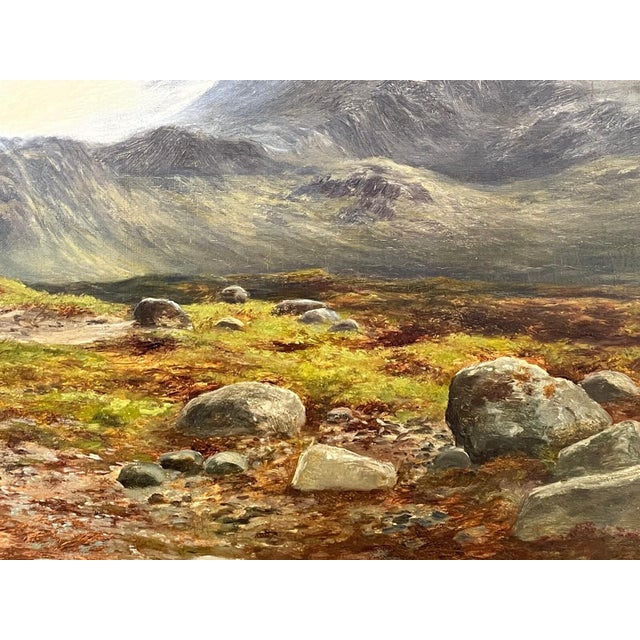 19th Century William Beattie-Brown Scottish Isle of Skye Landscape Oil Painting For Sale - Image 12 of 18