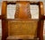 1970s Vintage Regency Style Carved Mahogany Armchair With Mint Condition Cane For Sale - Image 5 of 18