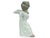 Lladro Late 20th Century Lladro Angel With Flute Glazed Porcelain Figurine – Signed & Dated For Sale - Image 4 of 7