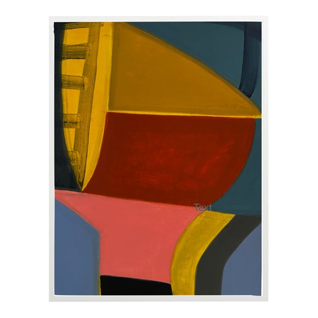 Framed Original Contemporary Abstract Art by Michael Sanchez For Sale