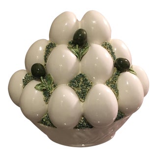 Italian Goose Eggs & Olives Topiary For Sale
