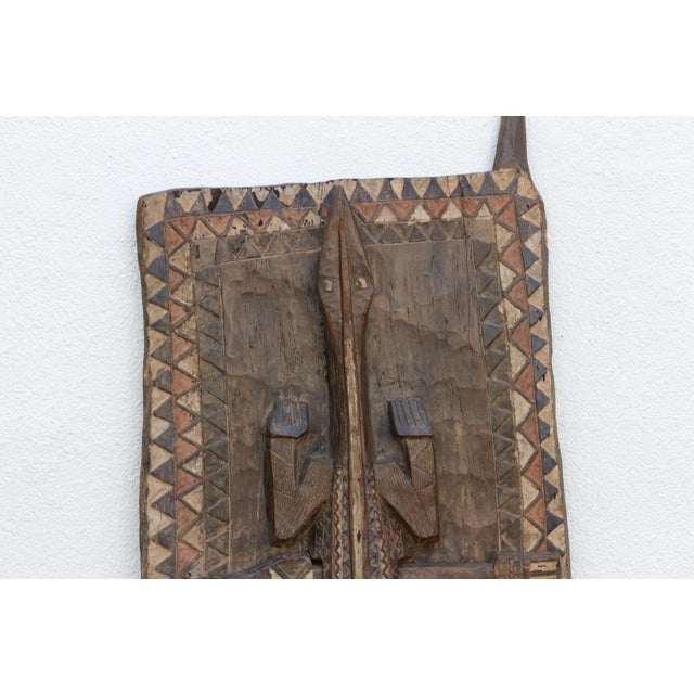 African Rare High Relief Sculptural Crocodile Door For Sale - Image 3 of 6